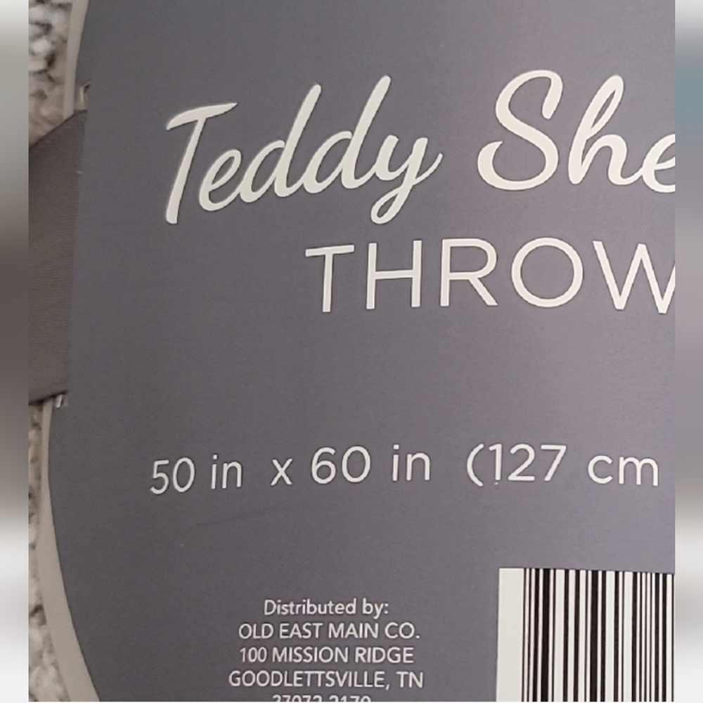 BLANKET Comfort Bay Plush Sherpa